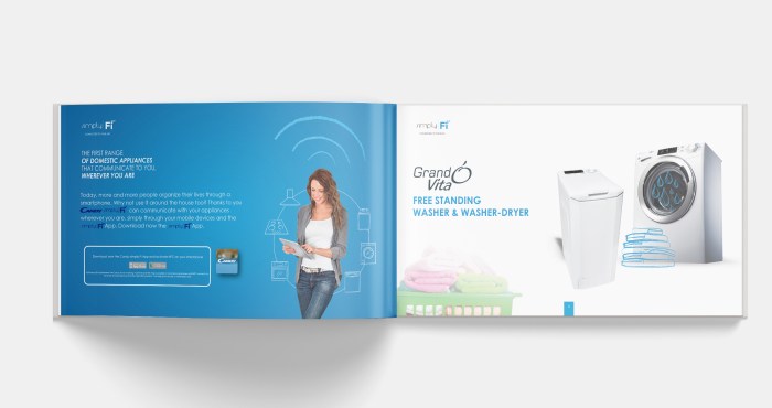 Horizontal book mockup